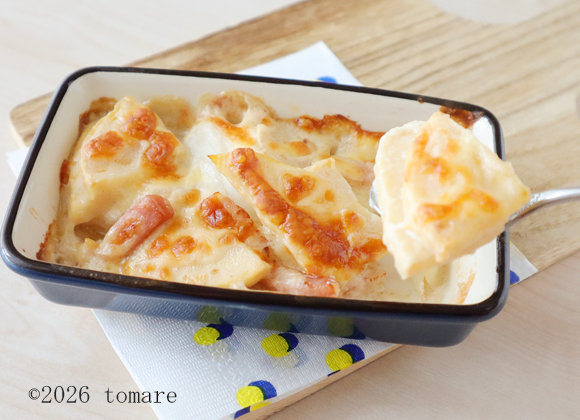 たけのこのグラタン | 腎臓病食.com 腎臓病の方の為の腎臓病食レシピ